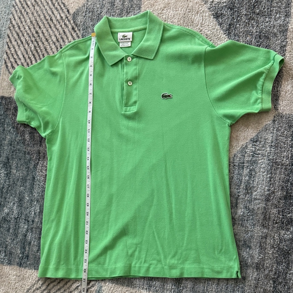 Lacoste Men's Vibrant Green Polo Shirt